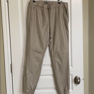 Forever 21 pleather Jogger